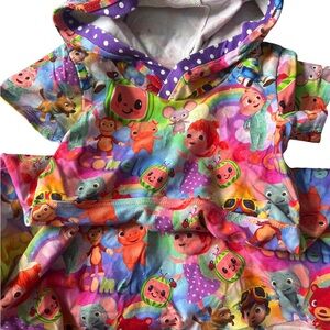 Cocomelon hooded dress 3-6YRS